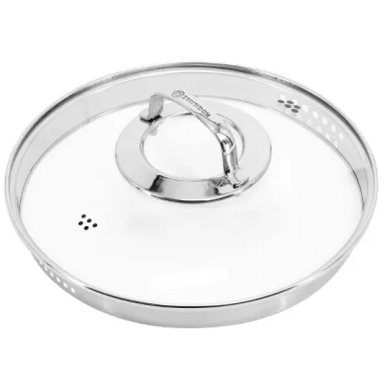 Korkmaz Galaksi Non Stick Low Casserole with Lid in Black image {2}