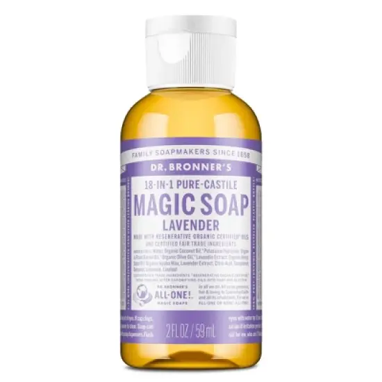 Dr. Bronner's Magic Pure Castile Liquid Hand Soap - 2 fl oz image {9}