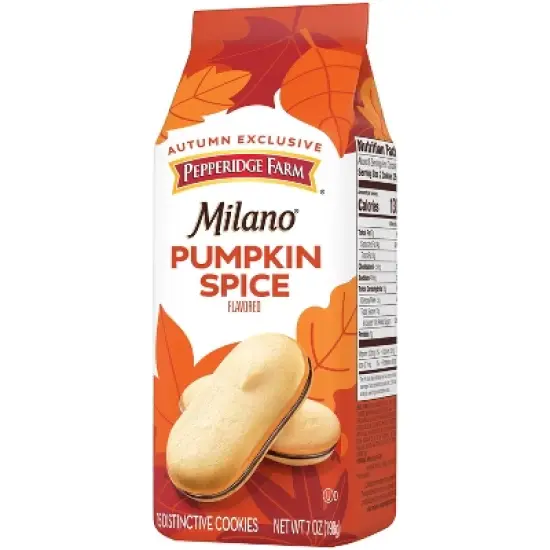 Pepperidge Farm Milano Pumpkin Spice Cookies - 7oz/15ct image {4}