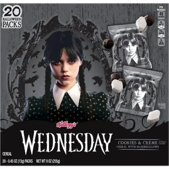 Kellogg's Wednesday Cookies & Creme Breakfast Cereal - 9oz/20ct image {7}