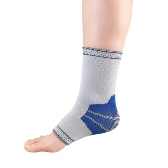OTC Elastic Ankle Support Compression Sleeve, Unisex Brace for Injury Recovery, Joint Pain image {4}
