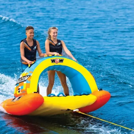 WOW Shazam 2-Person Standing Steerable Towable image {3}
