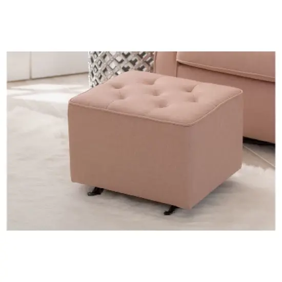 Delta Children&reg; Emma Diamond Tufted Gliding Ottoman image {2}
