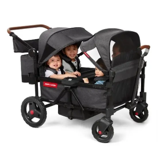 Radio Flyer Voya Quad Baby Stroller Wagon image {1}