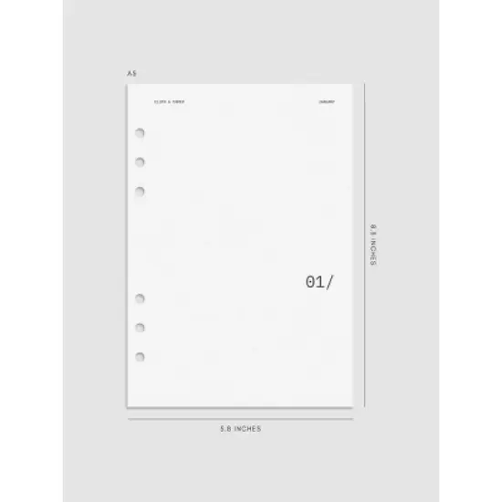 2026 Monthly Vellum Dashboard Overlays | Avant Garde | Cloth & Paper image {7}