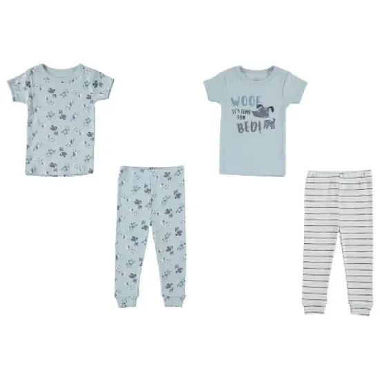 Cutie Pie Gender Neutral Toddler and Infant Pajama Sleeper Matching Set image {6}