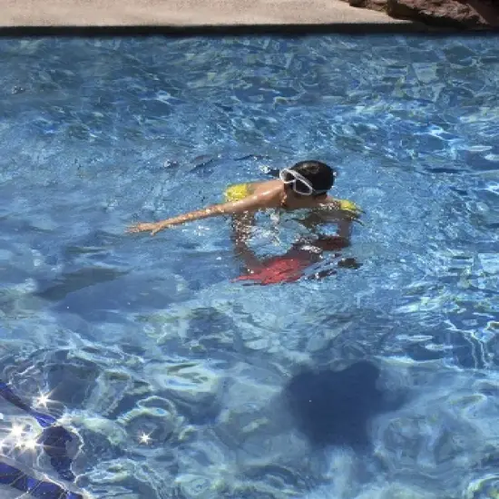 Swim Central 29" Underwater Swimming Pool Surf Board - Red image {3}