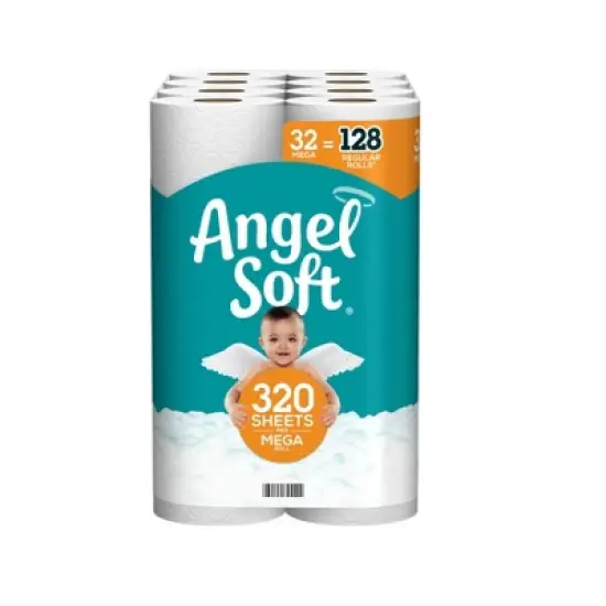 Angel Soft Toilet Paper image {2}