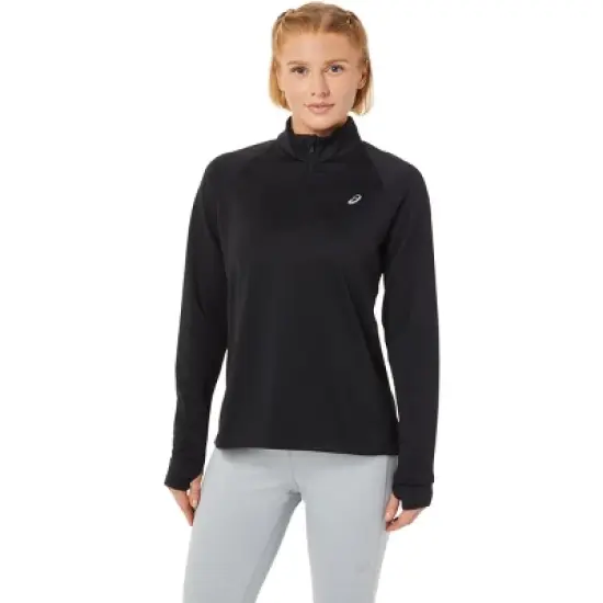 ASICS Women's THERMOPOLIS 1/4 ZIP Running Apparel 2012C038 image {6}