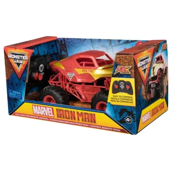 Monster Jam Marvel Iron Man RC Monster Truck image {6}