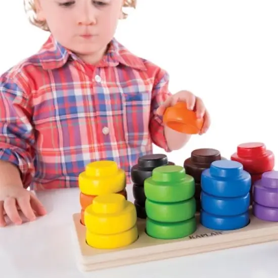 Kaplan Early Learning Toddler Color Stacker image {2}