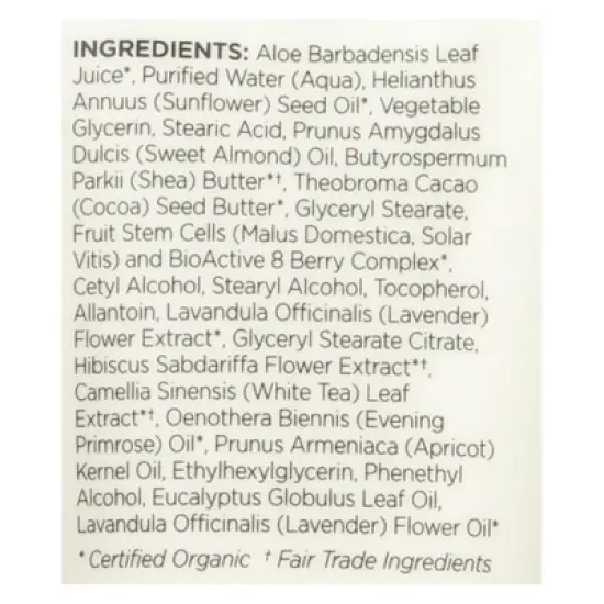 Andalou Naturals Lavender Shea Butter and Cocoa Butter Hand Cream - 3.4 oz image {4}