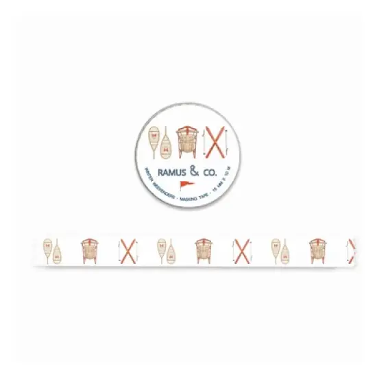 Winter Weekenders Masking Tape by Ramus & Co - 3ct Rolls, Assorted image {3}