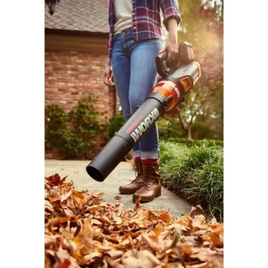 Worx WG584.9 40V Power Share TURBINE Cordless Leaf Blower with Brushless Motor (TOOL ONLY) image {6}
