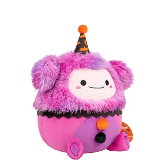 Squishmallows 12" Magenta Bigfoot in Clown Costume Woxie Medium Plush: Polyester Character Stuffed Animal image {2}