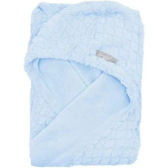 EVERYDAY KIDS Blue Baby Car Seat Blanket for Baby and Toddler Boys Baby Swaddle Wrap Blanket for Interior Car Seat image {2}
