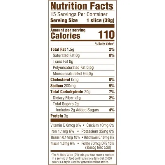 Sara Lee Artesano Bread - 20oz image {10}