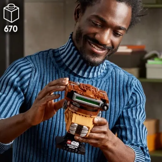 LEGO Star Wars Princess Leia (Boushh) Helmet Set 75351 image {1}