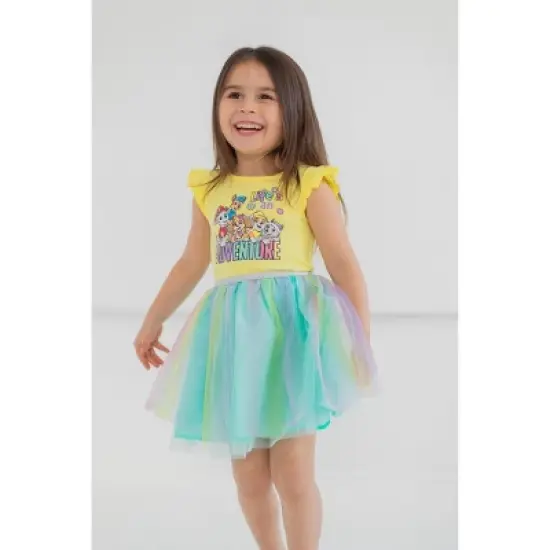 Paw Patrol Everest Rubble Marshall Chase Skye Girls Dress Little Kid to Big Kid  image {1}