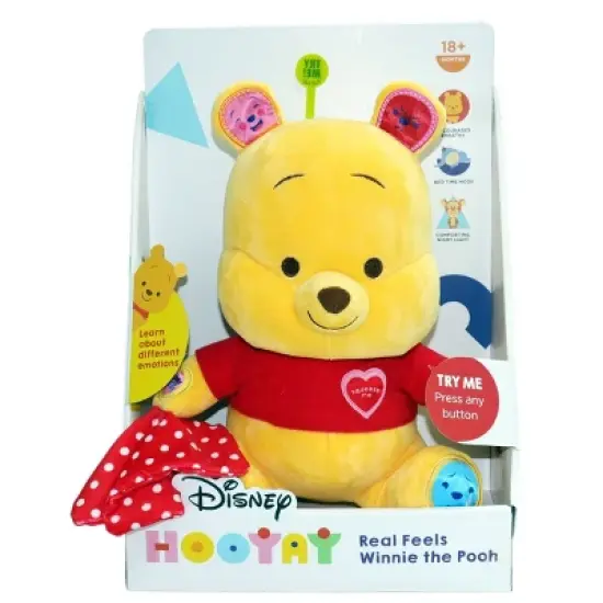 Disney Hooyay Real Feels Winnie the Pooh Stuffed Animal image {2}