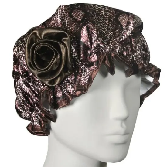 Wrapables Stylish Satin Shower Cap image {25}