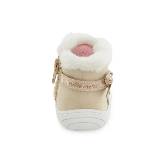 Stride Rite 360 Zina Kid's Machine Washable Adjustable Width First Walking Bootie image {4}