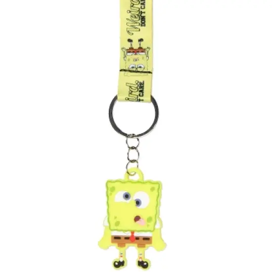 SpongeBob Squarepants Wrist Lanyard For Keys Keychains Wallet image {1}