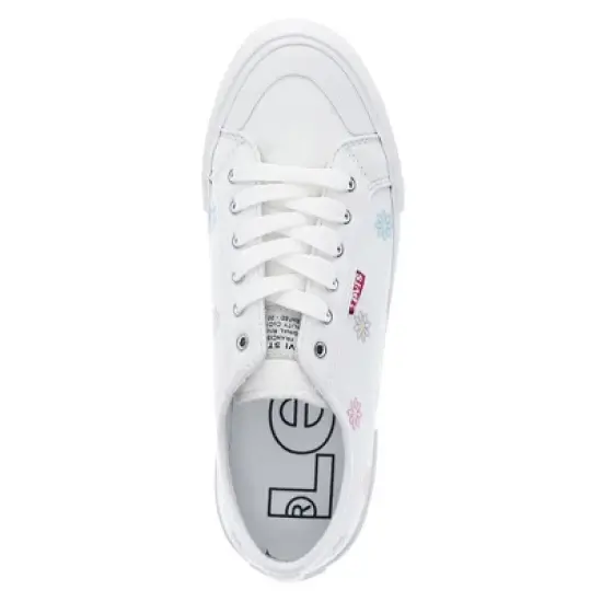 Levi's Womens Anika NM FL Lowtop Floral Canvas Casual Sneaker Shoe image {1}
