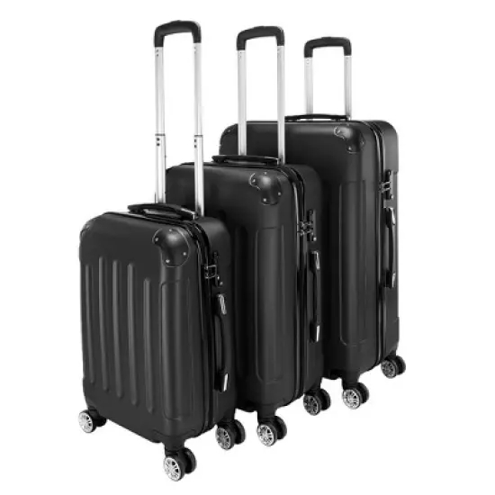 KTMBDW Luggage Set of 3 Hardside Suitcase Sets with TSA Lock, 4 Spinner Wheels for Carry On Check-in Business Trip image {1}