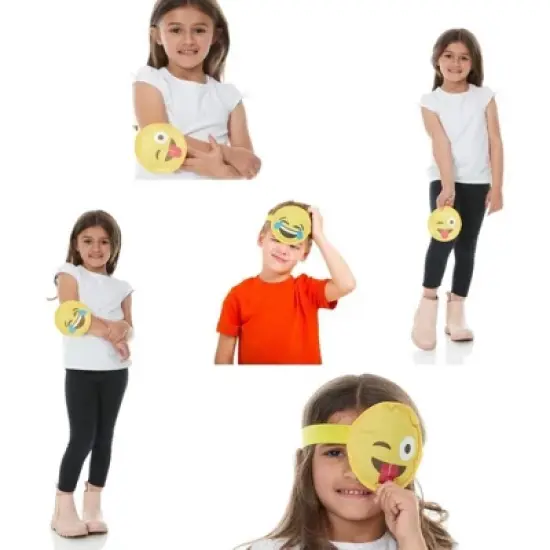 FOMI Kids Hot Cold Gel Emoji Ice Packs | 2 Pack image {1}