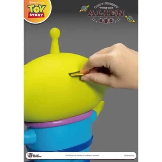 TOY STORY Small Vinyl Piggy Bank: ALIEN image {5}