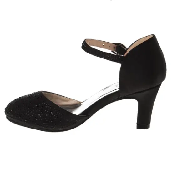 Badgley Mischka Girls' Wedding Shoes - Perfect for Parties, Weddings, and Special Occasions (Little Kid/ Big Kids) image {2}