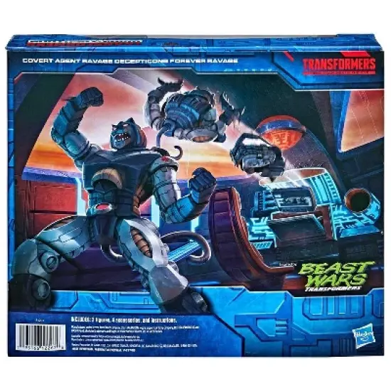 Covert Agent Ravage Deluxe Class and Micromaster Decepticons Forever Ravage | Transformers Generations War for Cybertron Trilogy Action figures image {4}
