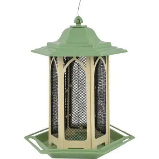 Perky-Pet Pistachio 3.5 Lb. Capacity Gazebo Bird Feeder image {1}