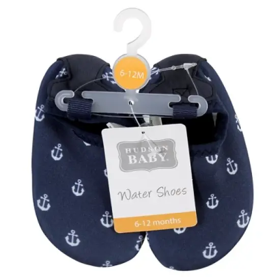 Hudson Baby Infant and Toddler Water Shoes for Sports, Yoga, Beach and Outdoors, Anchor image {1}