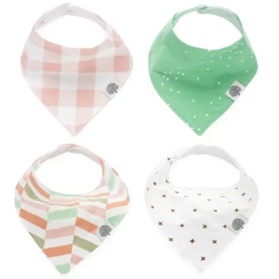 Parker Baby Co. Bandana Drool Bibs 4 Pack image {10}