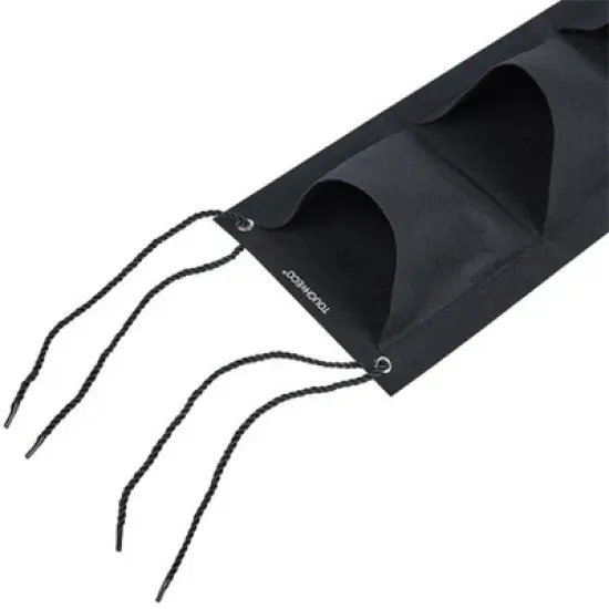 The Lakeside Collection 3-Pocket Vertical Hanging Garden Planter Bag image {2}