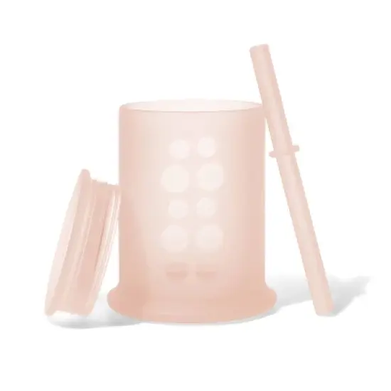 Olababy Training Cup with Straw + Lid - 5oz image {1}