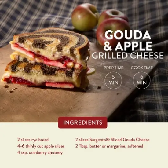 Sargento Gouda Cheese - 7oz/10 slices image {3}