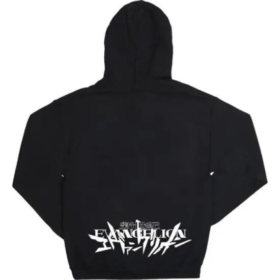 Evangelion Shinji Black Hoodie image {1}