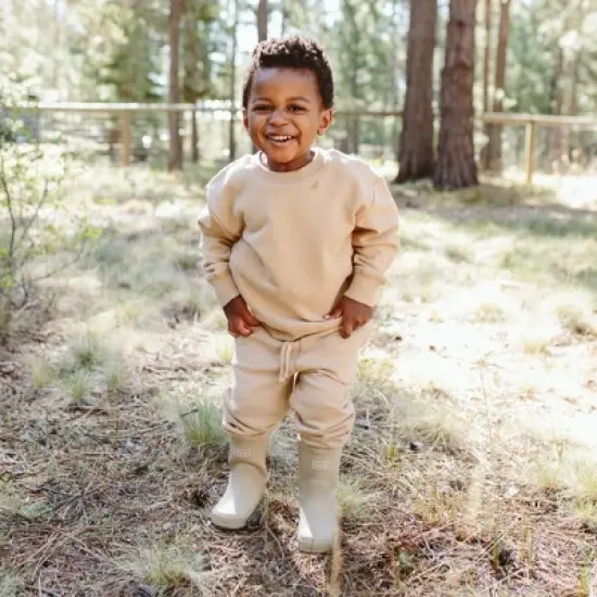 goumikids toddler terry cotton sweatsuit image {6}