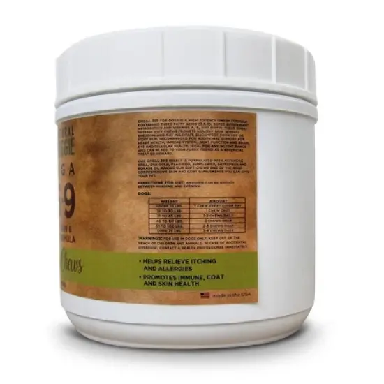 Natural Doggie Omega 3-6-9 Chews image {2}
