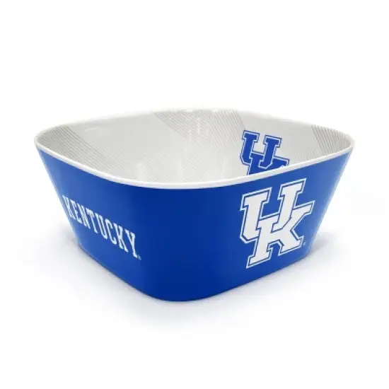 NCAA Kentucky Wildcats Serving Bowl: Melamine Rounded Square Tableware image {6}
