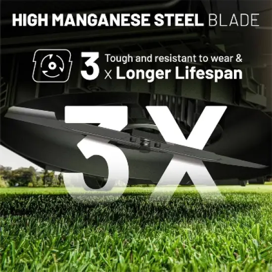 Litheli 18" 40V Battery Walk-Behind Self-Propelled Lawn Mower image {2}