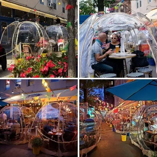 Bubble Tent Pop Up Gazebo - Alvantor image {10}