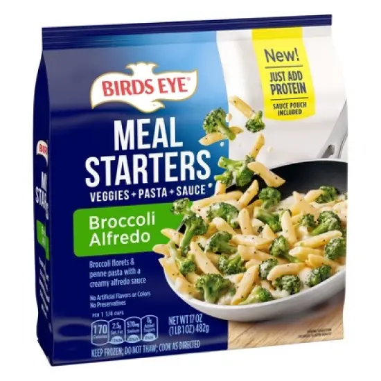 Birds Eye Meal Starters Frozen Broccoli Alfredo - 17oz image {1}