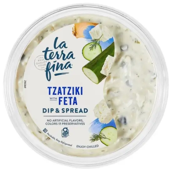 La Terra Fina Tzatziki with Feta Dip - 10oz image {6}