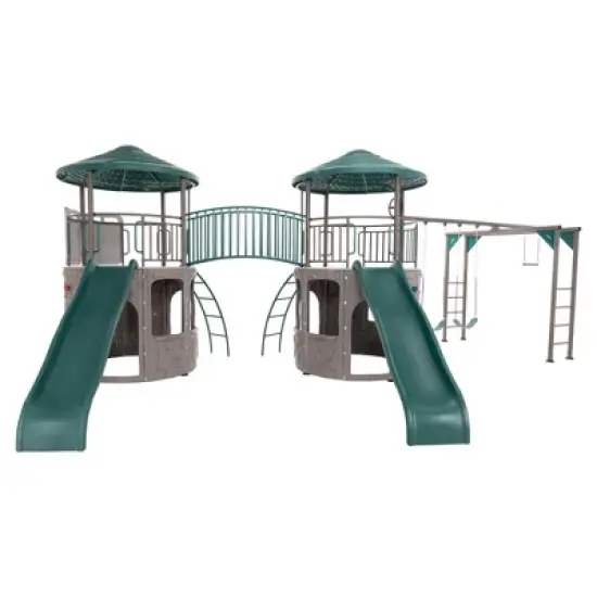 Lifetime Double Adventure Tower with Monkey Bars (90966) image {10}