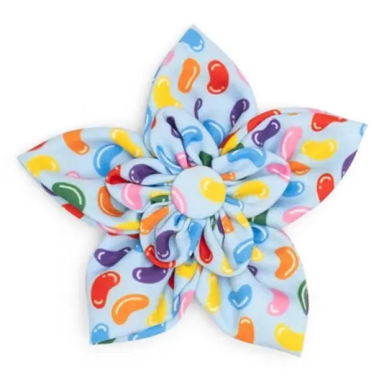 The Worthy Dog Jelly Beans Adjustable Flower Accessory image {3}