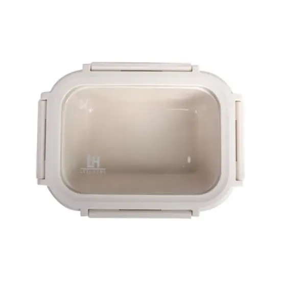 Lexi Home Brixton Oven Safe Porcelain Food Storage Containers with Glass Lids image {2}